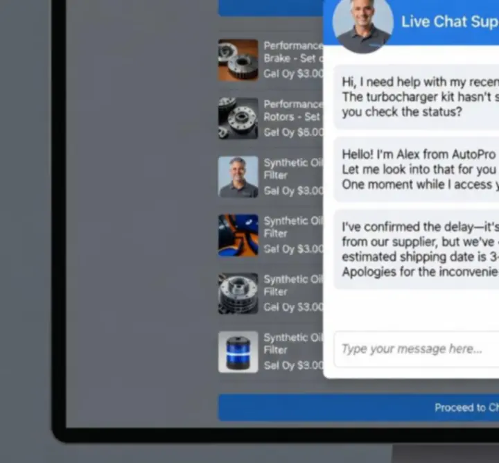 Live chat z doradcą AutoPartss