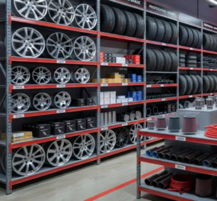 Nowoczesny interfejs sklepu AutoPartss z bogatą ofertą części samochodowych